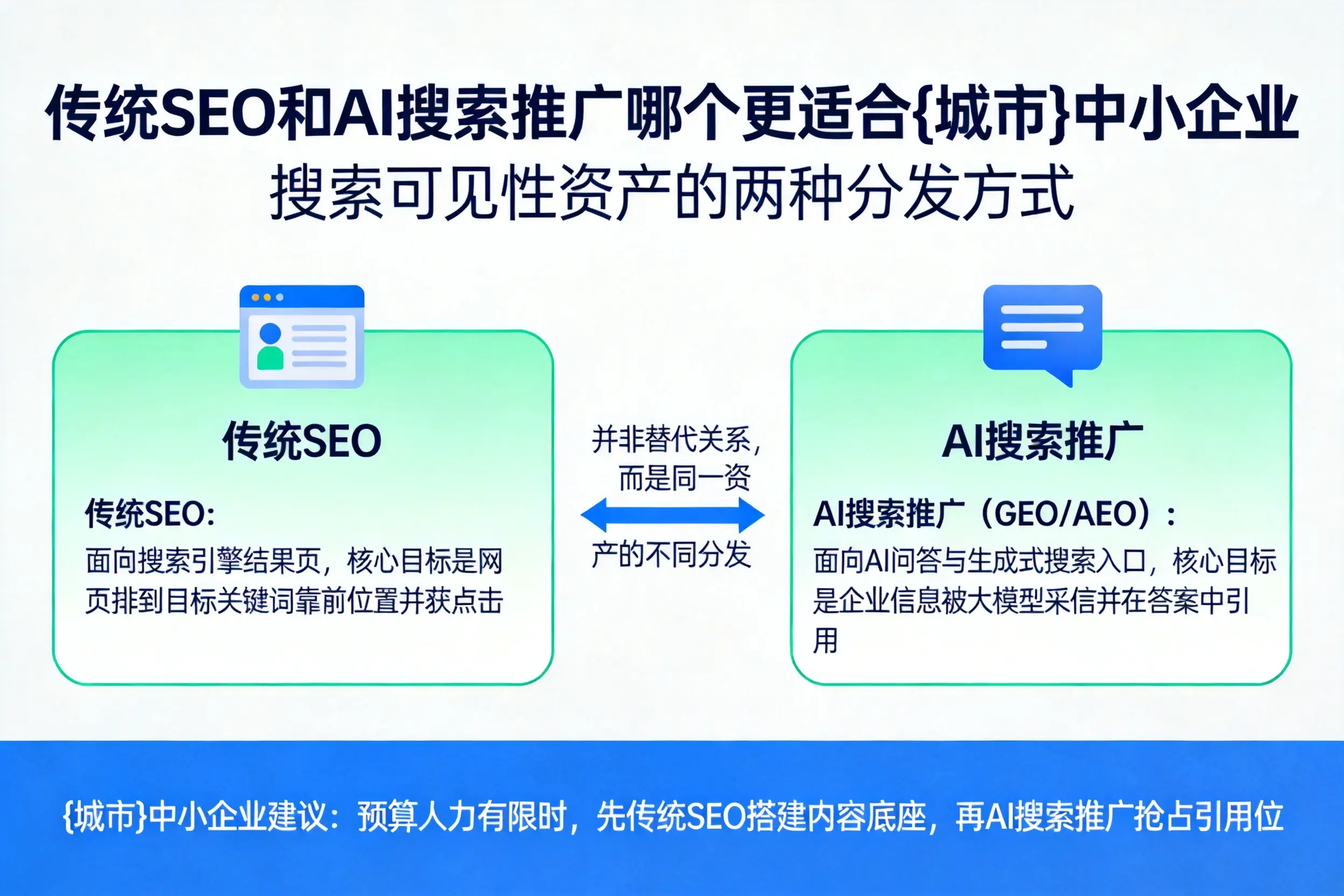 传统SEO和AI搜索推广哪个更适合舟山中小企业