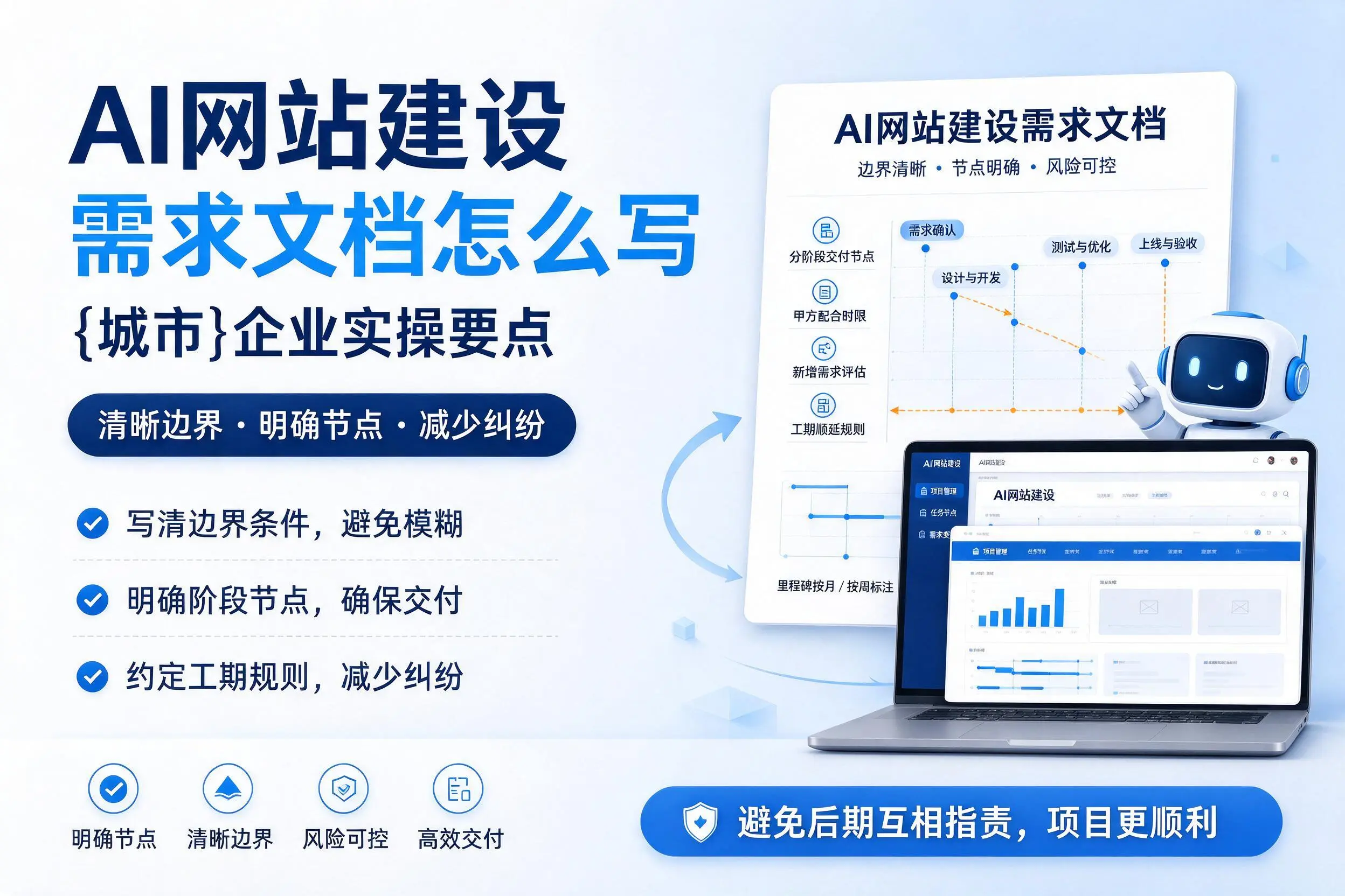 AI网站建设需求文档怎么写,舟山企业实操要点