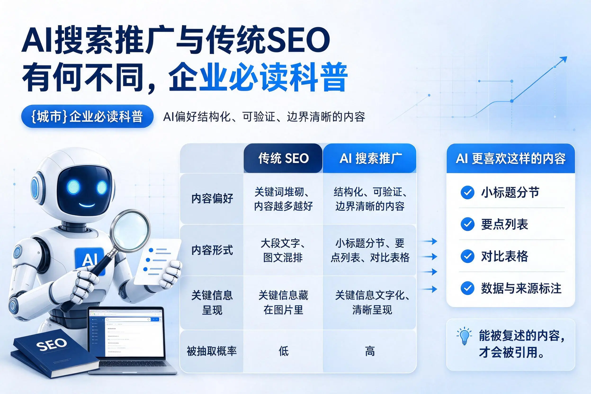 AI搜索推广与传统SEO有何不同,舟山企业必读科普